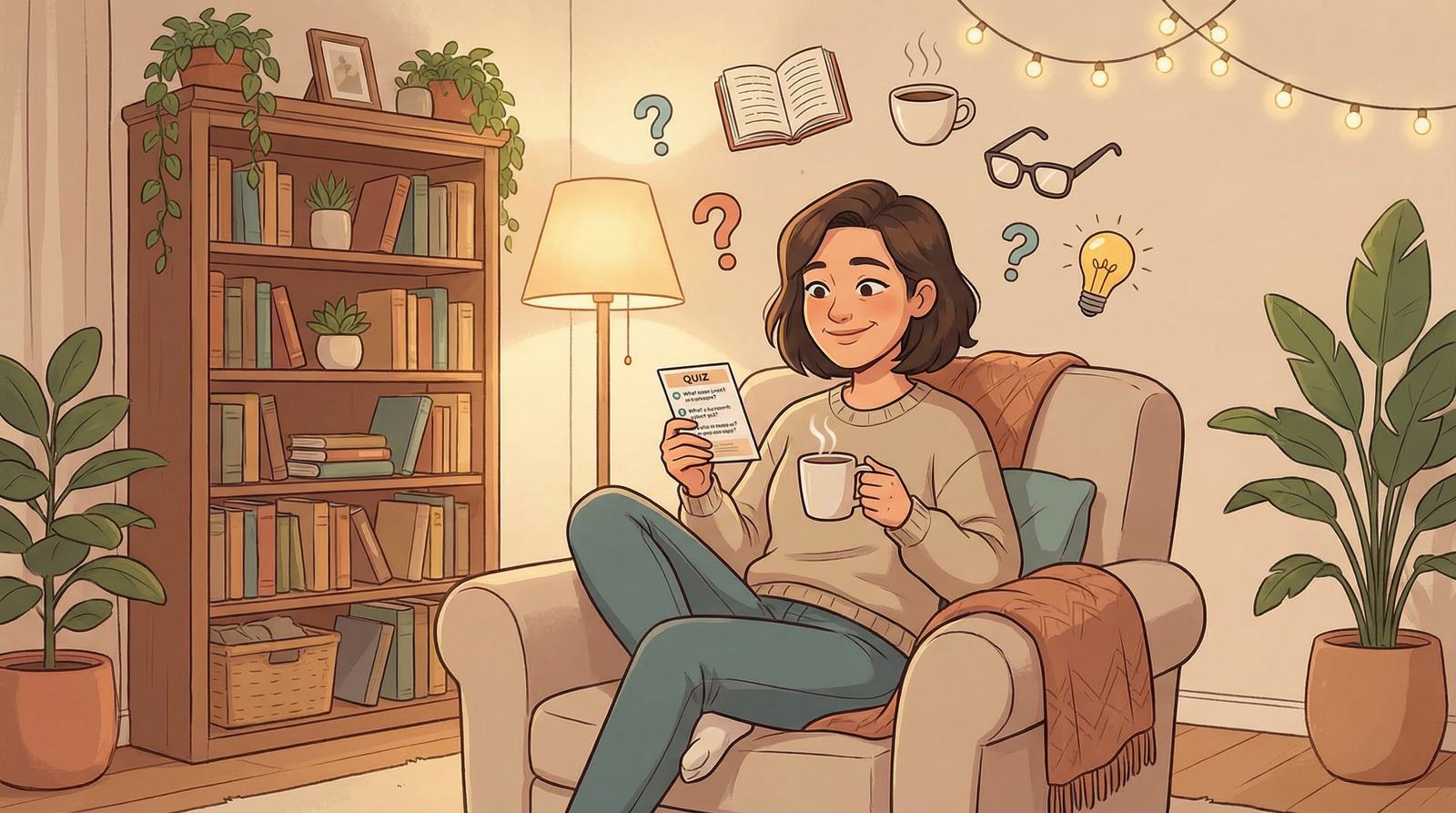 Lett quiz for voksne – hyggelig kveld med kaffe og quiz